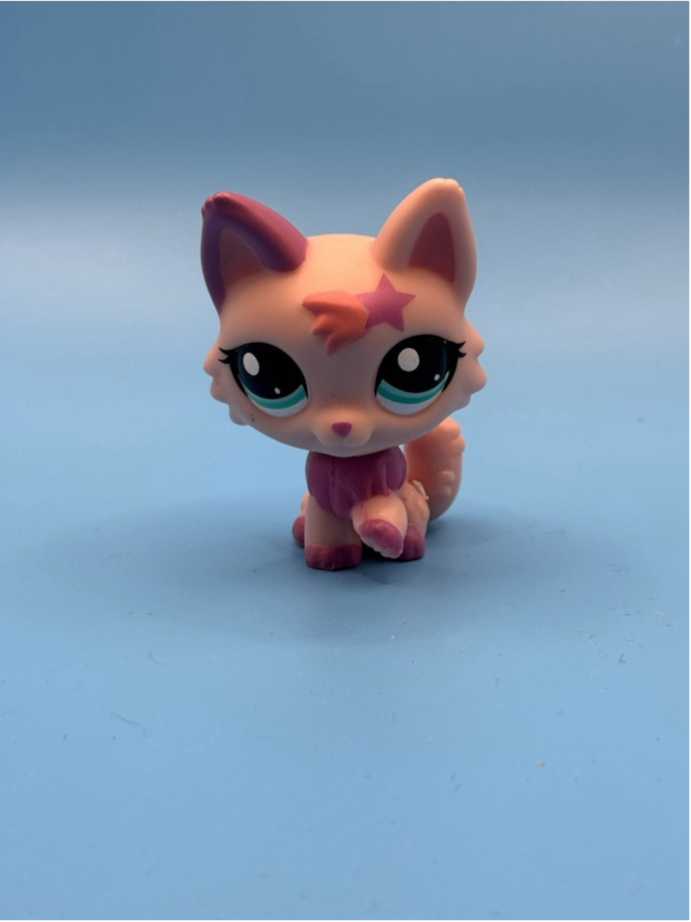 Littlest Pet Shop (LPS) Generation 7, Series 2 Pink Persian Wolf Cat (#79) 2024